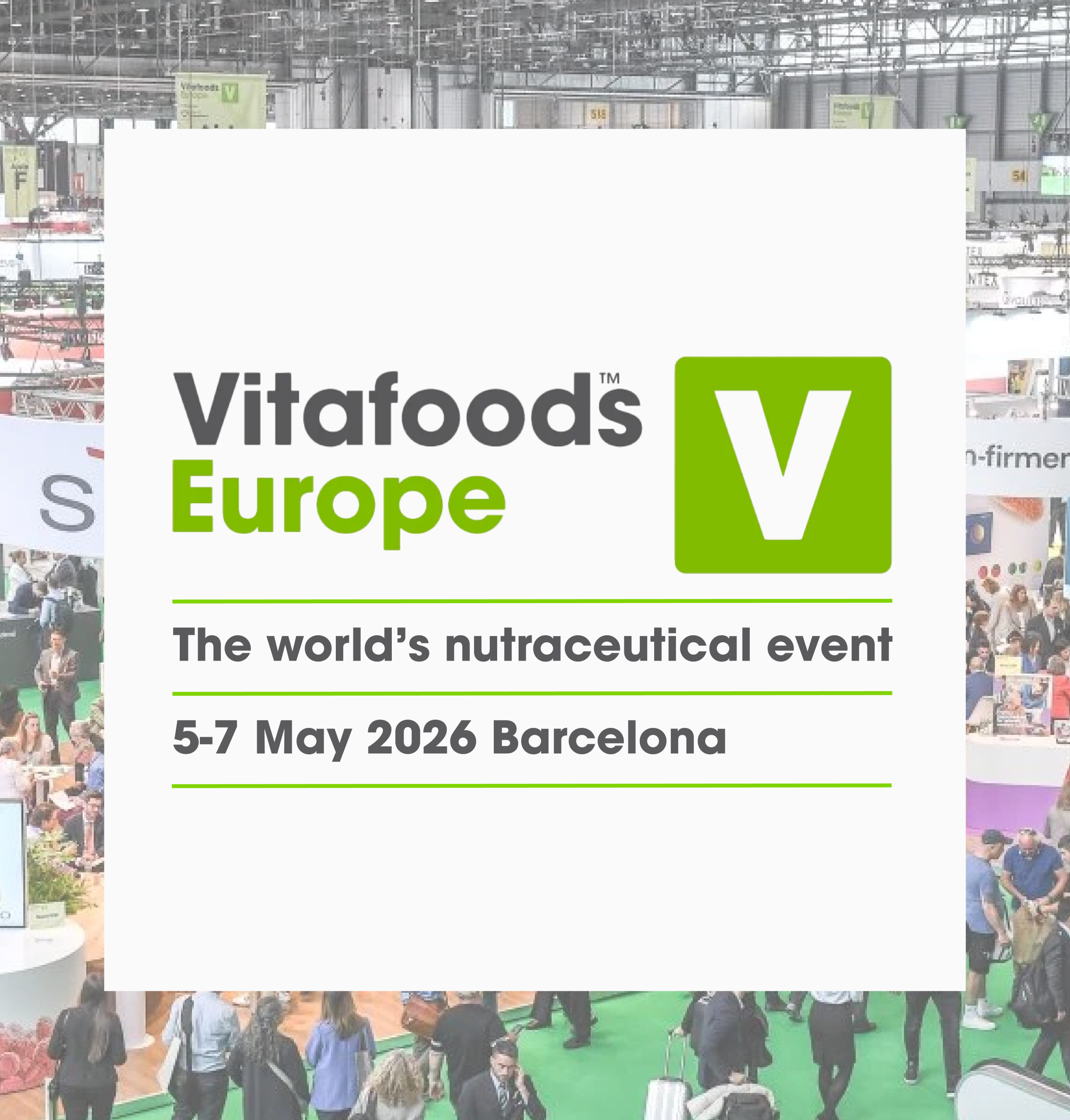 Vitafoods Europe 2026